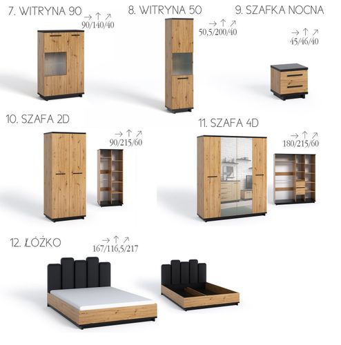 Komoda 4SZ WOODY na Arena.pl