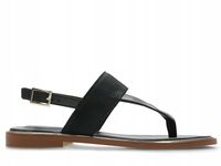 Clarks sandały damskie Ellis Opal Black Leather płaski obcas rozmiar 36