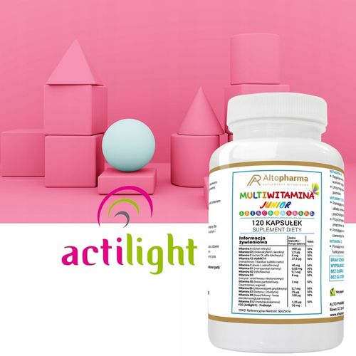 Multiwitamina JUNIOR witaminy dla dzieci 120k na Arena.pl