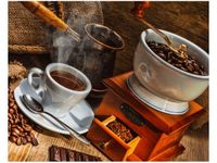 40X50CM ŚWIAT KAWOSZA OBRAZ