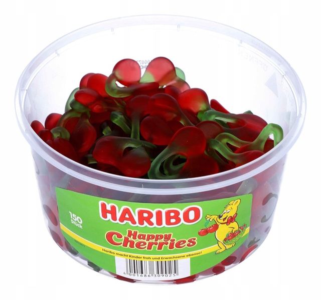 Żelki Haribo Happy Cherries 1,2 kg zdjęcie 4
