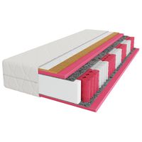 Materac kieszeniowy Prestige Sleep 140x200x23 cm kokos, sprężyny WYPRZEDAŻ!