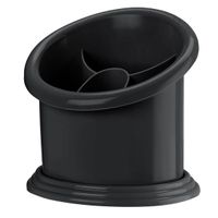 Ociekacz suszarka na sztućce z podstawką MOLLY antracyt czarny