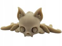Szkielet NIETOPERZ Brelok Zawieszka Ruchoma 3D Kolor KOŚCI Bat