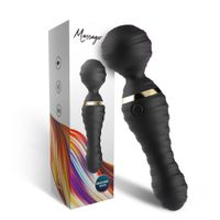 masażer wibracyjny freedom joy silikonowy czarny usb wodoodporny