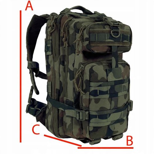 PLECAK WOJSKOWY TAKTYCZNY DOMINATOR SHADOW MILITARNY MOLLE FULL MORO WZ.93 na Arena.pl