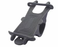Uchwyt na telefon do roweru silikonowy - czarny