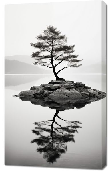 Obraz 60x100cm Samotne Drzewo zdjęcie 1