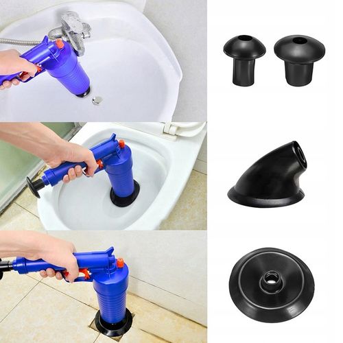 PISTOLET DO UDRAŻNIANIA RUR PRZEPYCHACZ TOALET WC ZLEWU KANALIZACJI KRET na Arena.pl