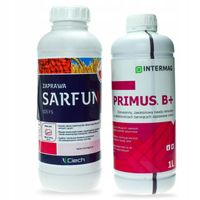 SARFUN 025 FS 1L ZAPRAWA GRZYBOBÓJCZA ZBOŻA + PRIMUS B+ 1L NAWÓZ DONASIENNY