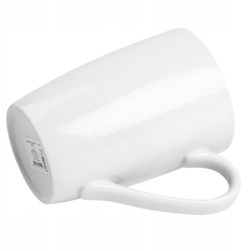 9x KUBEK PORCELANOWY BIAŁY 300ml do KAWY HERBATY NAPOJÓW KUBEK z UCHEM na Arena.pl