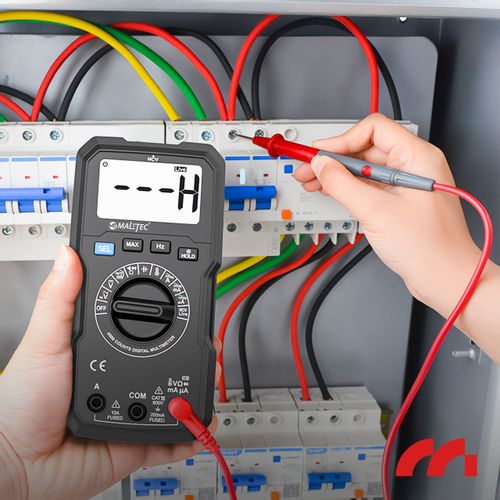 Multimetr Cyfrowy Miernik Prądu Elektryczny Tester LCD na Arena.pl