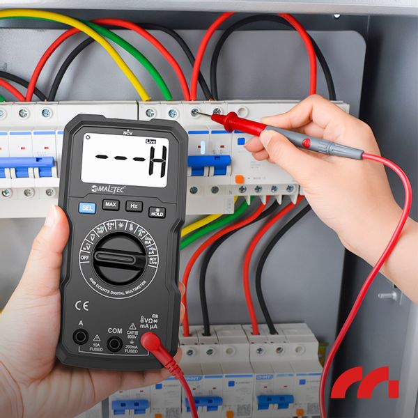 Multimetr Cyfrowy Miernik Prądu Elektryczny Tester LCD zdjęcie 5