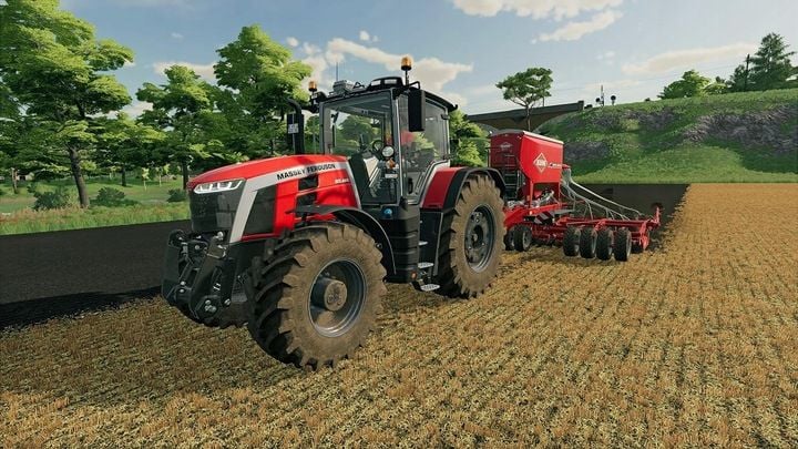 FARMING SIMULATOR 22 Symulator farmy 2022 - PL - PS4 / PS5 - Płyta Blu-ray zdjęcie 5