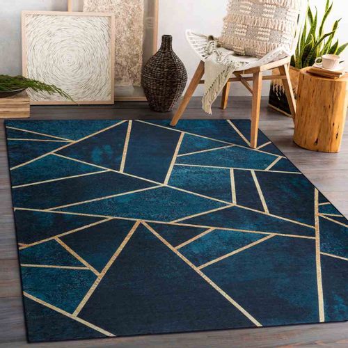 RUG/LU/ARLEN/MOSAIC/TURQUISE+GOLD/120x170 na Arena.pl