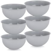 6x Miseczki Plastikowe Miski Wielorazowe Turystyczne Piknikowe 500 ml