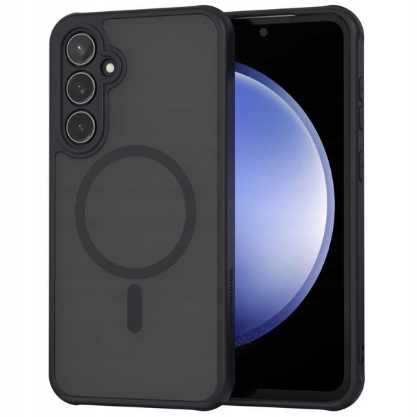 Spacecase Hybrid Mag Galaxy S23 Fe Black zdjęcie 7