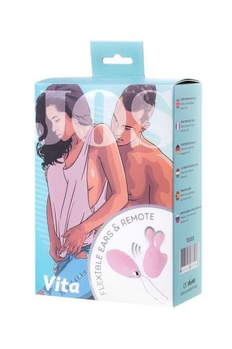 jos vita finger vibrating egg and vibrating attachment, silicone, powder na Arena.pl