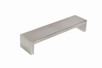 Uchwyt meblowy UZ-92, inox stal szczotkowana, 128 mm - WYPRZEDAŻ