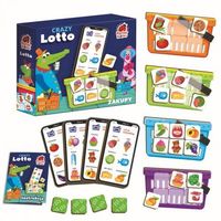 gra edukacyjna crazy lotto zakupy roter kafer dla dzieci rk1150-01