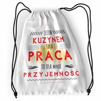 Plecak Dla Kuzyna Sportowy Szkolny Worek Torba Z Nadrukiem Ze Zdjęciem