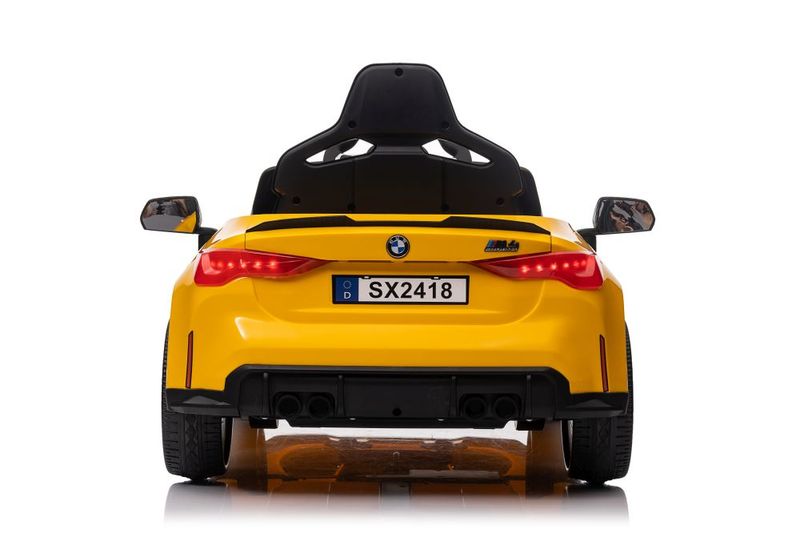 Auto Na Akumulator Bmw M4 Zółte zdjęcie 6