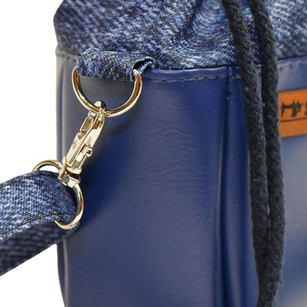 Torebka Jeans Mała Sakiewka zdjęcie 3