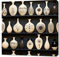 Obraz 90x90cm Monochromatyczne Cuda