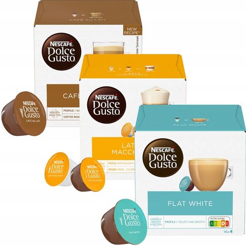 Kapsułki Nescafe Dolce Gusto Zestaw Bestsellers Mini 3 x 16 kapsułek na Arena.pl