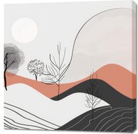 Obraz 90x90cm Półcień Widoku