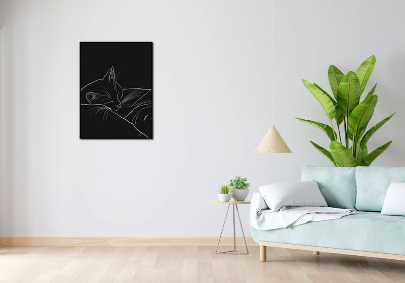 Plakat 60x80cm Nocny Spokój zdjęcie 4