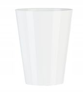 DONICZKA OSŁONKA NA STORCZYK KWIATY BIAŁA 13 cm