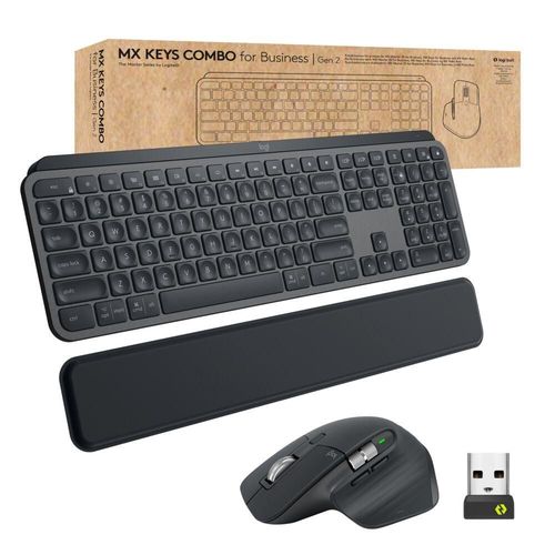 Zestaw Klawiatura i Mysz Logitech MX KEYS dla Firm, 920-010931 na Arena.pl
