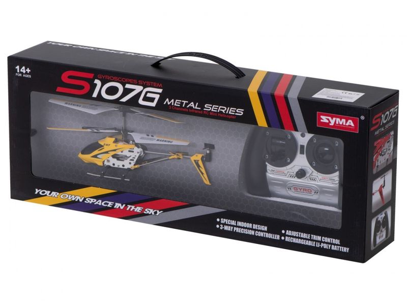 Helikopter RC SYMA S107G żółty zdjęcie 11