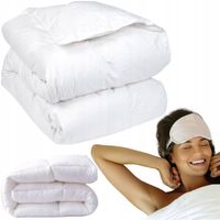 KOŁDRA CAŁOROCZNA 200x220 ANTYALERGICZNA CIEPŁA LEKKA PRODUKT POLSKI