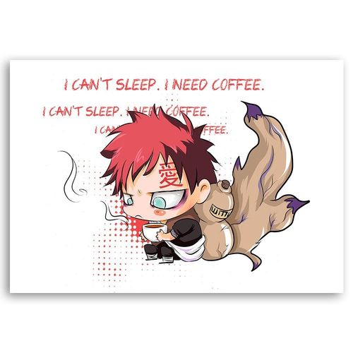 Deco Panel, Manga I need coffee 60x40 na Arena.pl