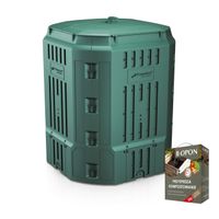 Kompostownik 900L + komposter 3kg BIOPON