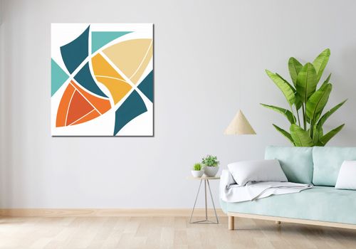 Obraz 90x100cm Geometria Wiatru na Arena.pl