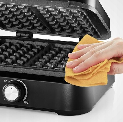 GOFROWNICA 2200W XXL 2 CHRUPIĄCE PUSZYSTE GOFRY XXL DUŻA SOLIDNIE WYKONANA na Arena.pl