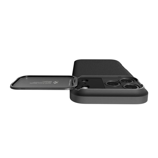 spigen optik armor mag magsafe iphone 17 pro black zdjęcie 10