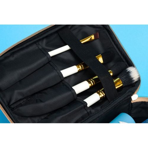 praktyczna podróżna kosmetyczka damska z uchwytem - peterson na Arena.pl