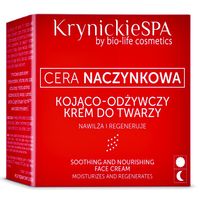 Krynickie Spa Krem kojąco-odzywczy 50ml cera naczynkowa
