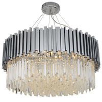 Wisząca lampa glamour CGPIPCRYSTCHROM60 do salonu chrom