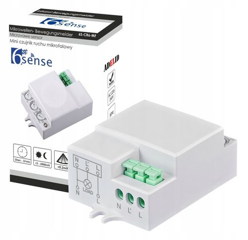 CZUJNIK RUCHU ZMIERZCHU MIKROFALOWY SENSOR DO LED na Arena.pl