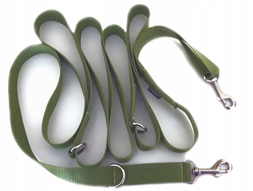 Smycz PRZEPINANA 3m szer 2cm KOLORY na Arena.pl