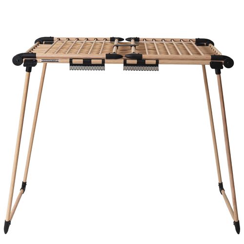 Stojąca suszarka na pranie odzież bieliznę składana balkonowa mocna duża na Arena.pl