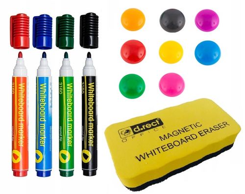 Tablica Biała suchościeralna magnetyczna 90x60 na Arena.pl