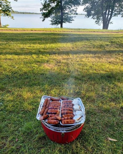 GRILL WĘGLOWY BEZDYMNY LOTUSGRILL PRZENOŚNY OGRODOWY STANDARD PLUS TORBA na Arena.pl