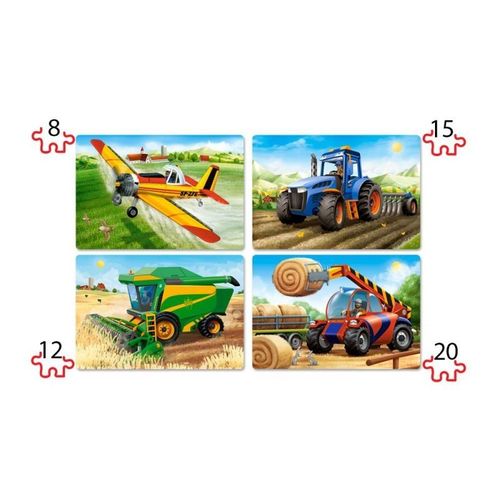 Puzzle 4w1 agricult. machines na Arena.pl