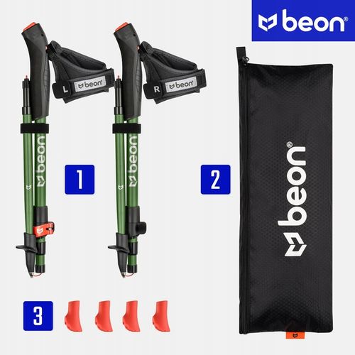 KIJE NORDIC WALKING SKŁADANE KIJKI DO CHODZENIA SPACEROWANIA REGULOWANE na Arena.pl